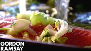 How to Poach and Flavour Salmon  Gordon Ramsay [upl. by Debbi]