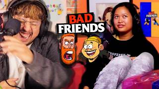 Bad Friends Podcast FUNNIEST MOMENTS [upl. by Namie273]