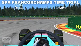 Real Racing 3 Spa Francorchamps Time Trial Hotlap [upl. by Leitao]