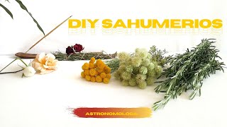 ¿CÓMO HACER SAHUMERIOS CASEROS  DIY Sahumerios qué son y para qué sirven ✨ Sahumerios [upl. by Carolyn]