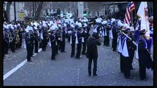 Downers Grove North Marching Band London Parade [upl. by Nnaylrebmik]