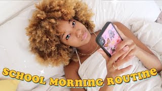 BACK TO SCHOOL MORNING ROUTINE 2018 senior year [upl. by Hun128]