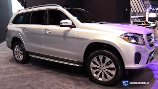 2017 Mercedes Benz GLS Class GLS 450 4Matic  Exterior Interior Walkaround  2017 Chicago Auto Show [upl. by Anerul932]