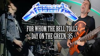 Metallica For Whom The Bell Tolls Live Cliff Em All Day On The Green COVER [upl. by Hamaso756]