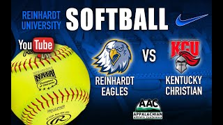 Reinhardt Softball vs Kentucky Christian  Game Two 2202024 around 2 pm [upl. by Iow]