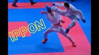 AMAZING IPPON by Brose 😮 BROSE BRA vs SHYMYRBEKOV KAZ Karate 1Premier League Rabat [upl. by Scuram]