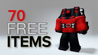 GET 70 FREE ROBLOX ITEMS 😳😱2024 [upl. by Miharba643]