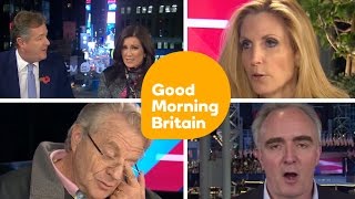 US Election Night Compilation  Good Morning Britain [upl. by Ikkim]