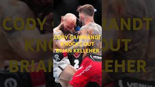 CODY GARBRANDT KNOCKS OUT BRIAN KELLEHERcodygarbrandt briankelleher ufc ko tko ufcvegas100 [upl. by Am]