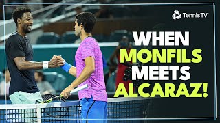 INCREDIBLE ENTERTAINMENT In Carlos Alcaraz vs Gael Monfils  Miami 2024 Highlights [upl. by Christina]