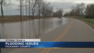 Flooding in Pickaway County [upl. by Snapp]