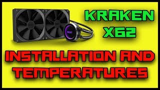 NZXT Kraken X62 Installation in NZXT H440 Case  BIOS SETUP [upl. by Nodarb371]