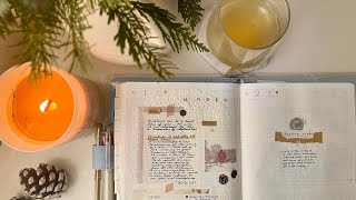 🌲Winter Journal With Me ASMR [upl. by Annasor]