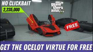 GTAVHOW TO GET THE OCELOT VIRTUE COMPLETELY FREE SUPER EASY [upl. by Meeker]