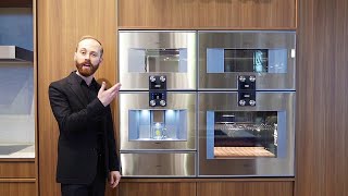 PIRCH︱Explore Gaggenau Wall Ovens Expresso System and Vacuum Drawer [upl. by Ydennek]