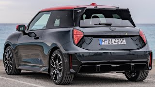 New MINI Cooper SE John Cooper Works 2024  Impressive Electric Hatchback Design [upl. by Ahsirtap]