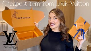 Unboxing the CHEAPEST thing from LOUIS VUITTON  Luxury Brand Unboxing 2023 [upl. by Rehptsirhc]