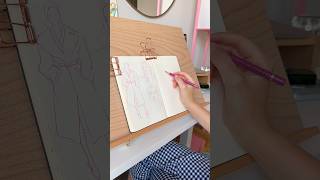 Sketchbook session ✨❤️ drawing sketching polychromos sketchwithme sketchbook ook [upl. by Ajile]