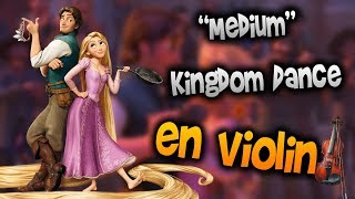 How to play Disneys Tangled  Kingdom Dance on Violín【How to play tutoria】【TAB Violin】【Manukesman】 [upl. by Marva]