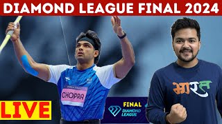 🔴Final  Neeraj Chopra Diamond League 2024  Javelin throw Final Match  Wanda Diamond League 2024 [upl. by Gibbeon856]