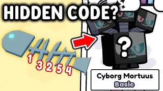 HIDDEN CODE For SECRET CYBORG MORTUUS Theory in Roblox Pet Simulator 99 [upl. by Chapland171]