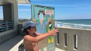 Johnnie mercers fishing pier in Wrightsville beachNC [upl. by Zalucki241]