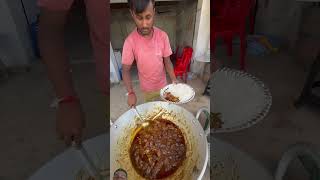 Mutton 200rs Plate streetfood foodie muttontown [upl. by Volotta]