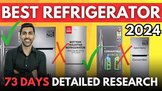 Best Double Door Refrigerator 2024 Top Picks for India  Refrigerator Buying Guide🔺MUST WATCH [upl. by Cheria802]