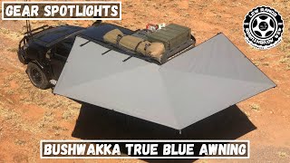 Gear Spotlight  Bushwakka True Blue 270 Awning [upl. by Anailuig94]