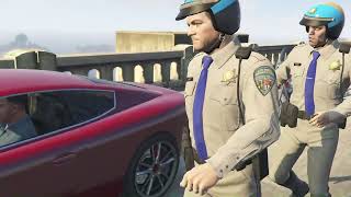 GTA 5  Mission 41  I Fought the Law 100 Gold Medal Walkthrough [upl. by Lahcar407]