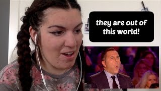 Britains Got Talent 2017Angara Contortion Reaction By Tess [upl. by Ahtnams]