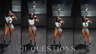 21 Questions  Training Session  Lifestyle  Dating  Eating [upl. by Ecnarepmet]