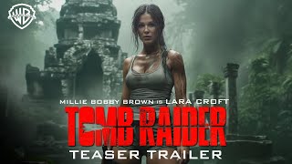 Lara Croft Tomb Raider 2025  FIRST TRAILER  Millie Bobby Brown [upl. by Diet]