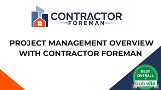 Project Management Overview with Contractor Foreman [upl. by Rimidalv620]