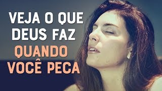 DESCUBRA O QUE DEUS FAZ QUANDO VOCÊ COMETE UM PECADO  Momento com Deus [upl. by Aurlie930]