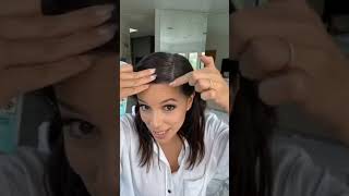 How To Cover Your Gray Roots at Home with Eva Longoria [upl. by Caprice]