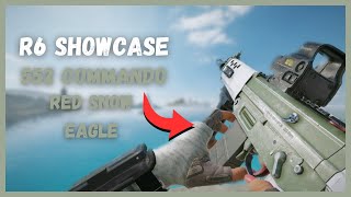 Rainbow Six Siege  552 Commando  Red Snow Eagle  R6 Skin Showcase [upl. by Prissie]