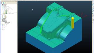 Steep and Shallow Machining  PowerMILL 2010 [upl. by Jenkins]