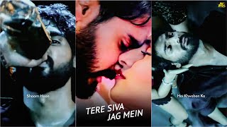 Tere Siva Jag Mein Full Screen Status  Tadap  Ahan Shetty  Tara Sutaria  Darshan Raval  Shilp R [upl. by Dorree]