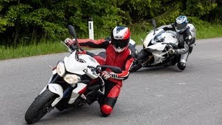 TriumphDuell  Daytona 675 R vs Street Triple 675 R  English Subs [upl. by Otter]