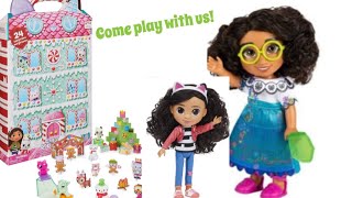 Gabbys Dollhouse Advent Calendar Mirabel from Encanto gets 24 Surprise Toys [upl. by Ihn]