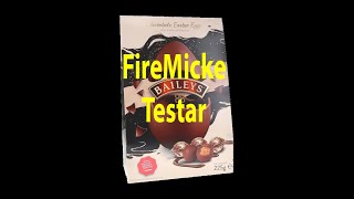 FireMicke Testar Chokladägg Tryffel Baileys [upl. by Airelav]