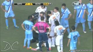 SANTOS 8X0 BOLIVAR LIBERTADORES DA AMÉRICA 2012 JOGO COMPLETO  FULL MATCH [upl. by Seyer]