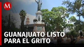 Alistan los últimos detalles para el Grito de Independencia en Guanajuato [upl. by Fezoj]