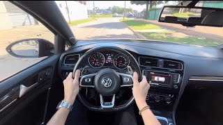 VOLKSWAGEN GOLF GTI 2018  POV  TESTDRIVEARG [upl. by Alard]