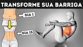 10 Exercícios Fáceis Para Perder Barriga e Esculpir o Abdomen Rápido Treino Matinal [upl. by Martita]