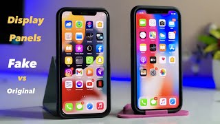 iPhone Display Panels  Original vs Fake 🔥🔥 [upl. by Hulton]