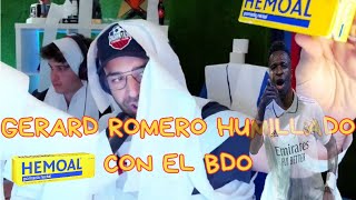 🔵🔴GERARD ROMERO HUMILLADO EN DIRECTO😱 [upl. by Diahann]