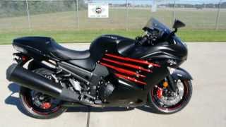 2014 Kawasaki ZX14R Ninja in Flat Ebony Review Overview and Walk Around For Sale 15299 [upl. by Lenahtan72]