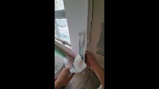 👷Painter Applying putty  Puttying for renovation putty 241101 [upl. by Takara412]